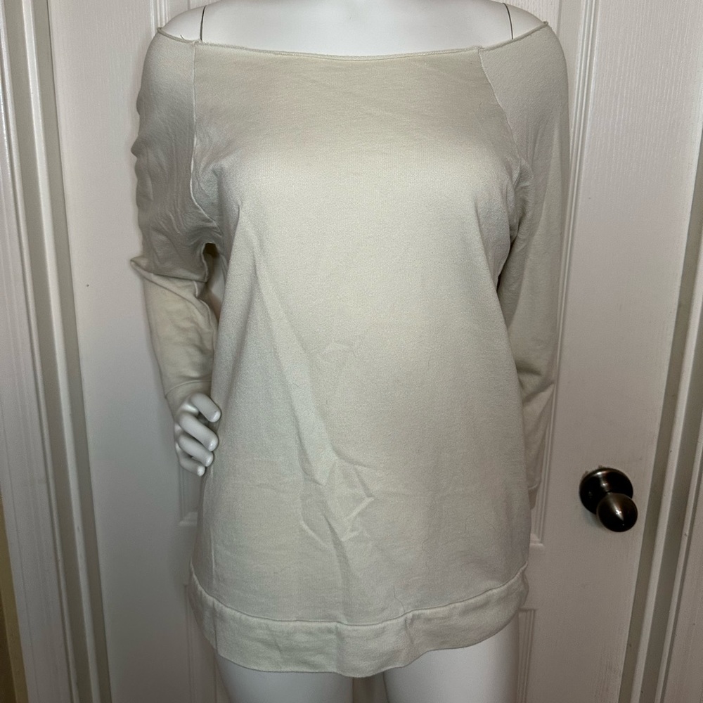 Next level off the shoulder sweater size M